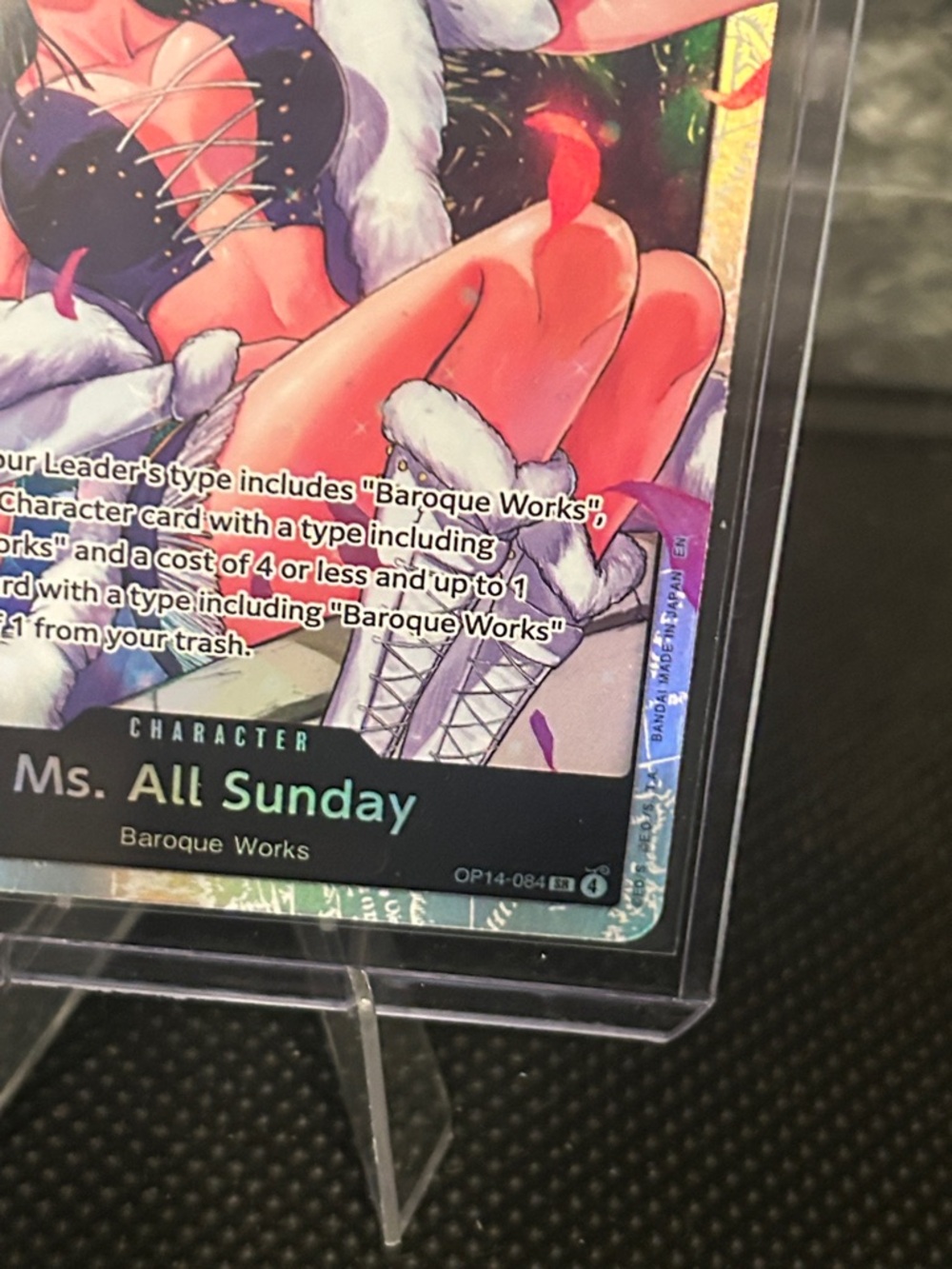 One Piece OP14-084 SR Ms. All Sunday M/NM - Picture 3 of 3
